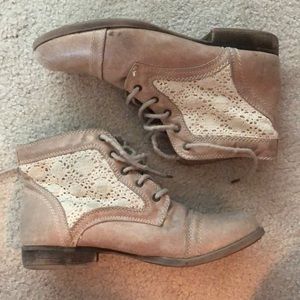 Tan Ankle Booties